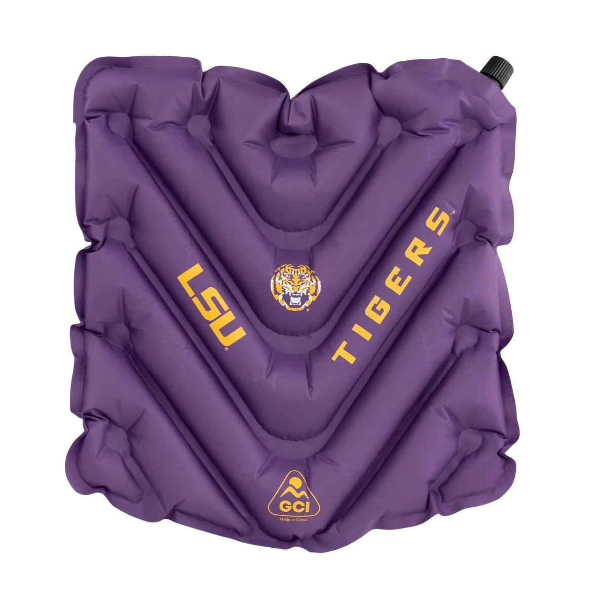 College V Seat™ Inflatable Stadium Cushion - LSU Tigers - Picnic Ready